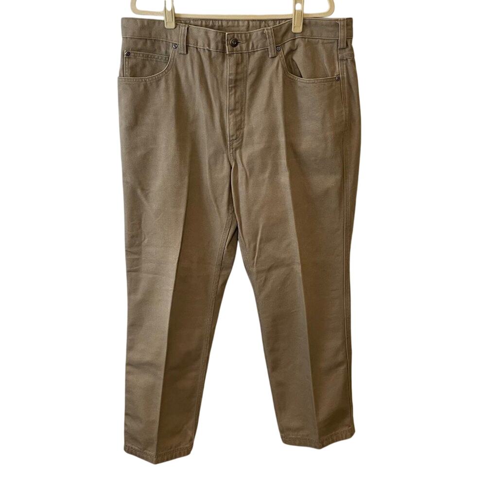 Duluth Trading Co. Khaki Color Jeans Size 40